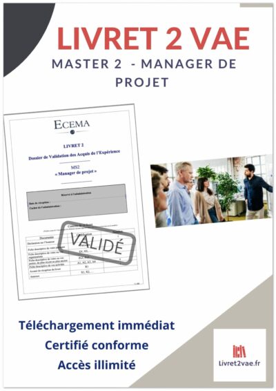 Livret 2 VAE Master 2 - Manager de Projet - ref(AFF200120FARBAH)
