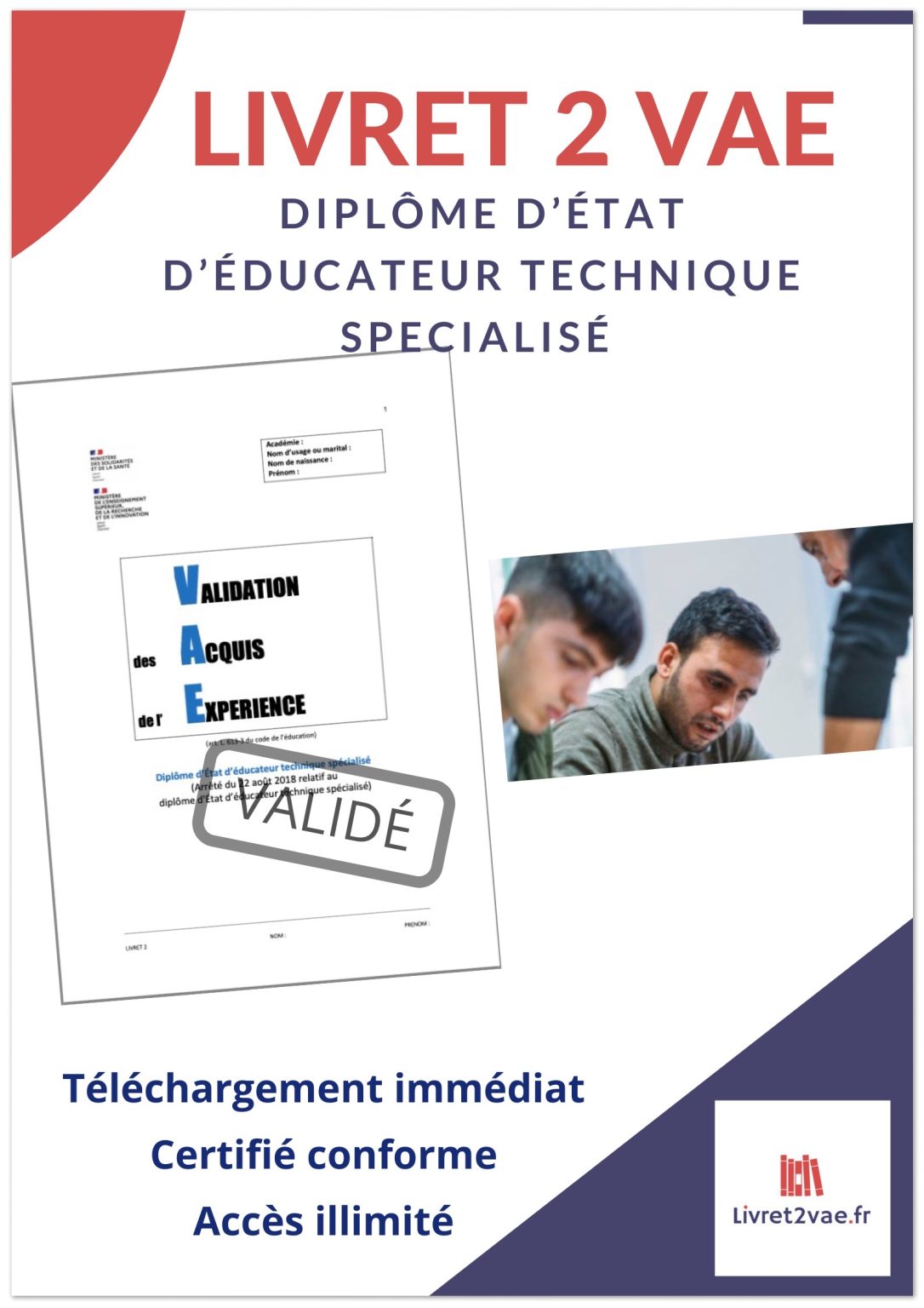 Livret 2 VAE DEETS Educateur Technique Spécialisé Livret2vae.fr