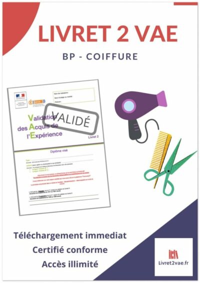 Livret 2 VAE BP - Coiffure - ref(AFF230321SOASAR)