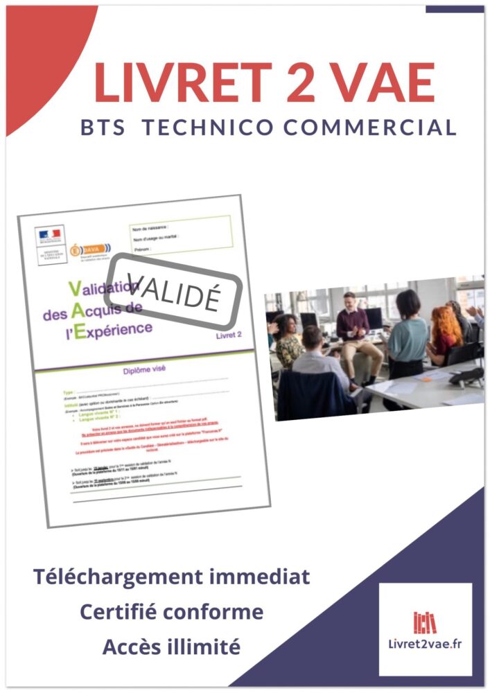 Archives des Dossier de recevabilité Livret 2 VAE BTS Technico