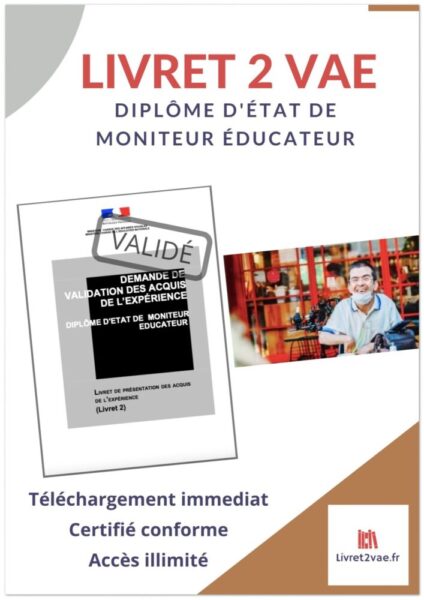 Livret 2 VAE DEME Moniteur Educateur - ref(AFF121220AURBER)