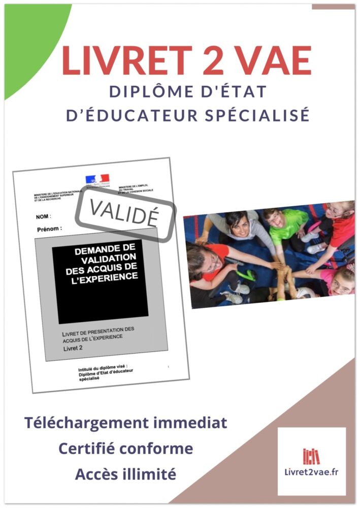 Archives des LIVRET VAE Diplôme d’Educateur Spécialisé DEES