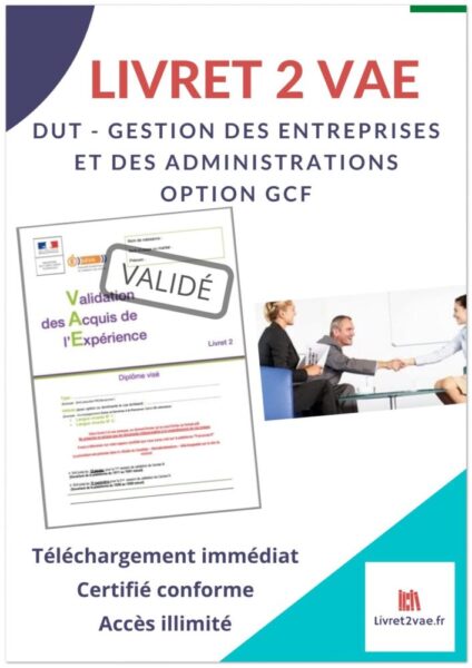 Livret 2 VAE DUT - GEA option GCF - ref(AFF060621CHAPLO)