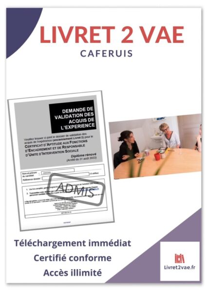Livret 2 VAE CAFERUIS - ref(AFF271223SABGUN)