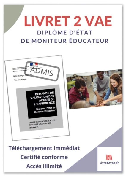 Livret 2 VAE DEME Moniteur Educateur - ref(AFF210624CELDEG)