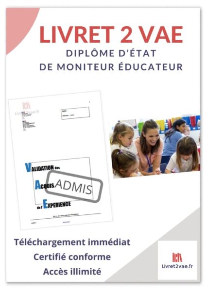 Livret 2 VAE DEME Moniteur Educateur - ref(AFF291223HASSUM)