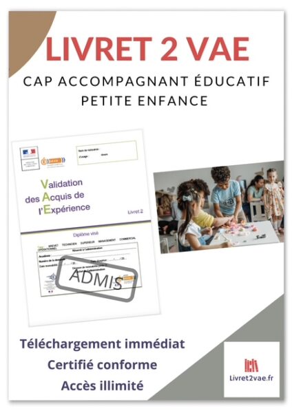 Livret 2 VAE CAP - AEPE - ref(AFF110825MELTRU)